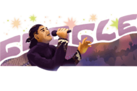 Google Doodle tampilkan wajah "Goodfather of Broken Heart" Didi Kempot