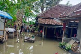 Puluhan rumah di Kecamatan  Pasar Kemis Tangerang terendam banjir