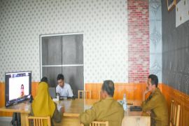 Plt. Sekdako Tebing Tinggi ikuti evaluasi kinerja TPID dalam pengendalian inflasi
