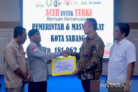 Pemkot Sabang serahkan Rp181 juta donasi untuk korban gempa Turki dan Suriah melalui Pemerintah Aceh