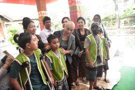 Bintang Puspayoga ajak masyakarat upayakan pemenuhi hak dan perlindungan anak pejuang kanker