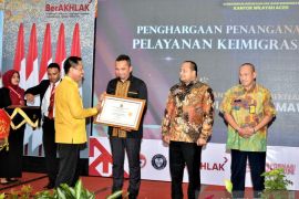 Pemkot Sabang raih penghargaan Kemenkumham