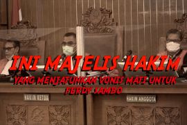Ini Majelis Hakim yang menjatuhkan vonis mati untuk Ferdy Sambo