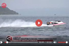 Juara bertahan balap Perahu Motor Formula 1 optimis raih hasil terbaik di babak kualifikasi