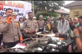 Polresta Bogor Kota sita 563 knalpot bising