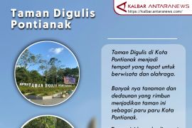 Taman Digulis Pontianak dan sejumlah fasilitasnnya