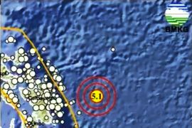 Gempa Magnitudo 5,1 terjadi di wilayah Melonguane, Sulawesi Utara