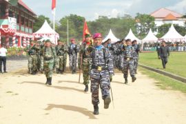 Lanal Kendari mengikuti upacara HUT ke-63 Kolaka