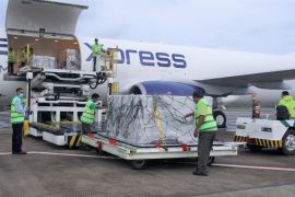 Semua Logistik WSBK 2023 telah tiba di Mandalika