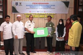 Program Payakumbuh Pintar, 129 mahasiswa terima bantuan dari Baznas