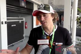 Axel Bassani sebut cuaca panas jadi tantangan tersendiri di WSBK Mandalika 2023