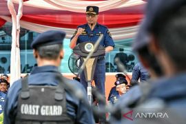 Menhub Budi Karya Sumadi minta KPLP terus tingkatkan kinerja jaga perairan Indonesia