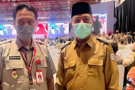 Bupati Merangin ikuti Rakornas Penanggulangan Bencana 2023