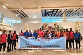 PB ABTI sambut negara peserta Kejuaraan Asia Bola Tangan Pantai 2023