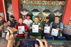 Empat napi Lapas Kelas IIA Palangka Raya kabur