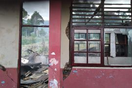 Gedung SDN 26 Talamau Pasaman Barat terbakar