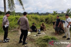 Polisi Tempilang imbau tak menambang bijih timah di DAS Bentengkota
