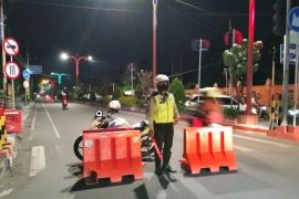 Polisi siapkan jalur alternatif  imbas pengecoran jalan di Mojokerto