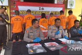 Polres Bangka Tengah dalami dugaan jaringan narkoba dari luar daerah