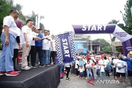 Sinergi PLN dengan stakeholders sukseskan jalan sehat HUT ke-25 BUMN