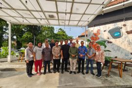 Saling beri masukan, Kanwil Kemenkumham Jatim silahturahim bareng pengurus AMSI