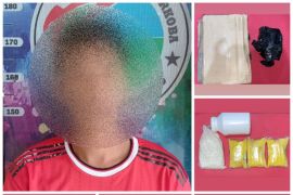 Polres Tabalong sita tiga paket sabu dari warga Desa Mangkupum