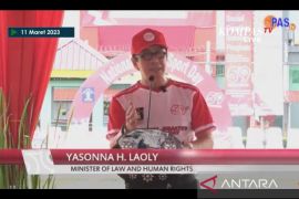 Menteri Hukum dan HAM  Buka "National Inmate's Sports Day"