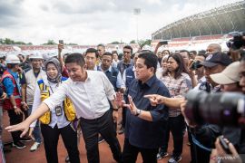 Ketua Umum PSSI Tinjau Kesiapan Gelora Sriwijaya Jakabaring Palembang Page 3 Small