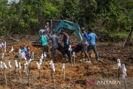Korban jiwa akibat tanah longsor di Natuna mencapai 46 orang