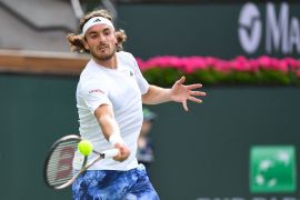 Tsitsipas  tersingkir dari Indian Wells di babak kedua
