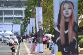 Lokasi parkir umum yang disiapkan saat konser BLACKPINK
