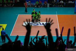 Tim bola voli putri Indonesia tantang juara bertahan pada laga pertama SEA Games