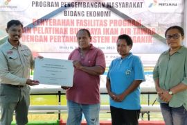 SKK Migas-Pertamina EP Papua beri pelatihan budi daya ikan di Sorong
