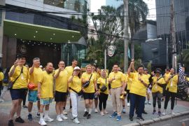Peringati HUT ke-58, Kenari Djaja gelar fun walk di Thamrin