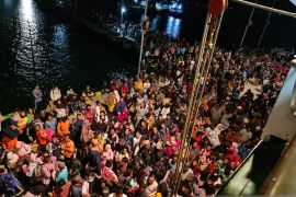 414 warga Serasan mengungsi ke luar pulau