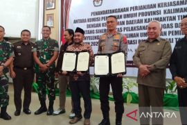 KPU Kaltim perkuat kerja sama dengan Polda sukseskan tahapan Pemilu 2024