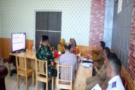 Plt.Sekda Tebing Tinggi ikuti Zoom Meeting rapat koordinasi pengendalian inflasi daerah