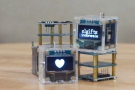 Empat mahasiswa UI ciptakan kado unik Cubify berbasis elektronik
