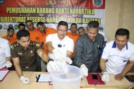 Polda Kaltara ungkap lima kasus narkoba