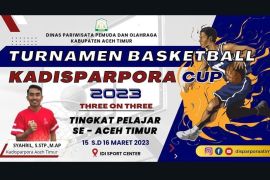Turnamen basket pelajar Aceh Timur ajang menjaring bakat