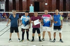 12 ganda putra ramaikan kejuaraan badminton MBSS