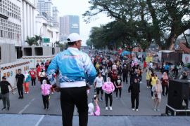 Komunitas olahraga ramaikan CFD di Lapangan Merdeka Medan
