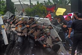 Hoaks! Mahasiswa robohkan Istana Negara, tolak pengesahan Perppu Ciptaker