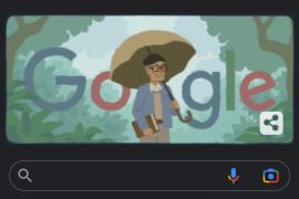 Sosok Sapardi Djoko Damono yang jadi google doodle hari ini