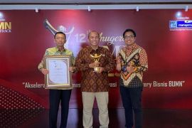 PT Indra Karya meraih penghargaan GCG terbaik di Anugerah BUMN Award