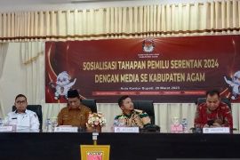 Selain  sebarluaskan tahapan Pemilu, KPU: media massa tangkal hoaks