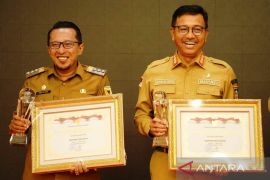 Solok Selatan terbaik II di Bidang Perencanaan Pembangunan tingkat Sumbar