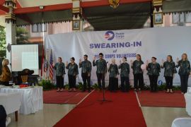 Relawan Peace Corps Indonesia jalani pertukaran budaya Amerika-Indonesia di Mojokerto
