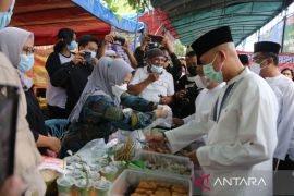 Bupati OKU buka Pasar Bedug di Taman Kota Baturaja