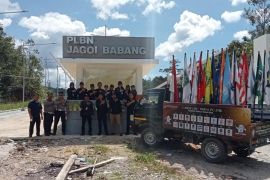 Kirab Pemilu 2024 di Kabupaten Bengkayang hadir sampai di batas negeri